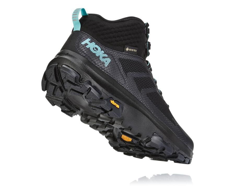 Chaussure Randonnée Hoka One One Toa Gore-Tex Femme - Noir - PVZ-618302